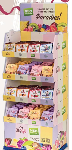 Bon Roll CHOCONOLAS MIX DISPLAY Display 192 Btl., 7-fach sortiert
