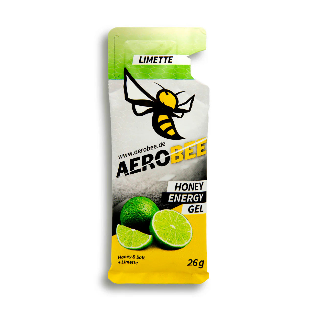 Honig-Energiegel mit fruchtigem Limettengeschmack – AEROBEE CLASSIC Fruchtig