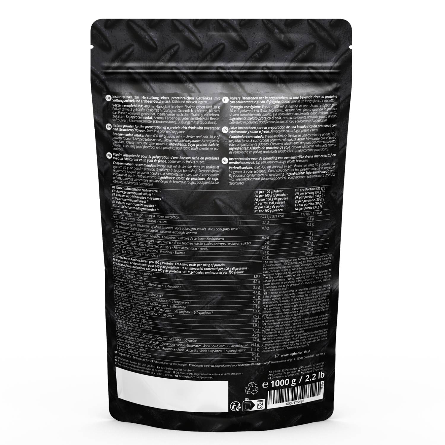 Nutri+ -  Alphatier Phenomenal Protein - 1000g