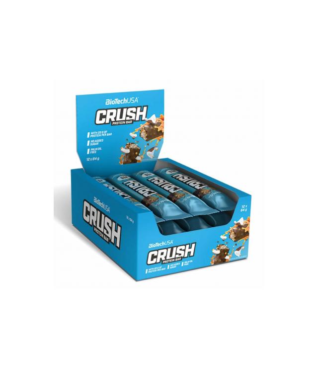 BioTechUSA Crush Bar 64g (Karton mit 12 Stück)