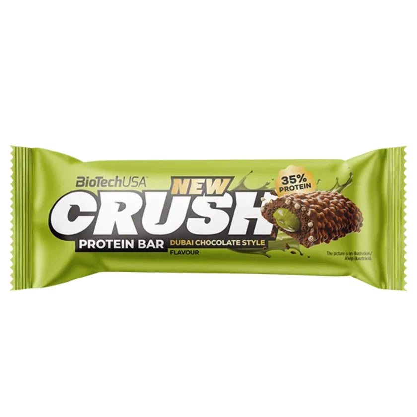BioTechUSA Crush Protein Bar 45g (Karton mit 12 Stück)