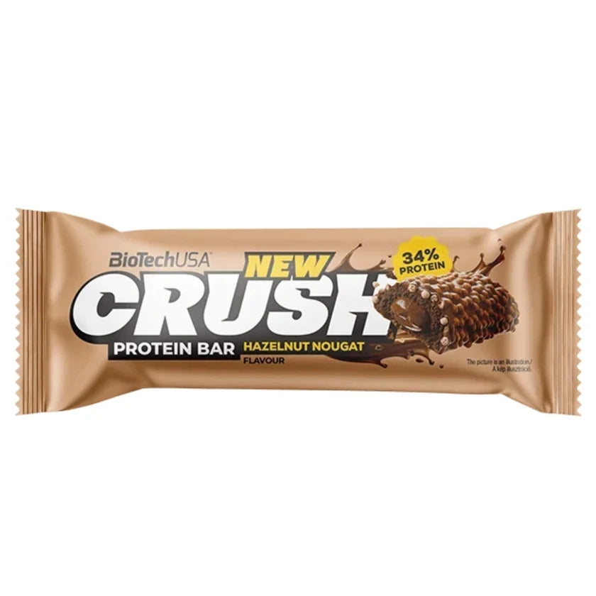 BioTechUSA Crush Protein Bar 45g (Karton mit 12 Stück)