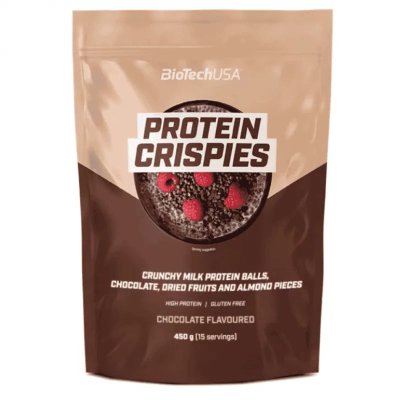 BioTechUSA Protein Crispies 450g Schokolade