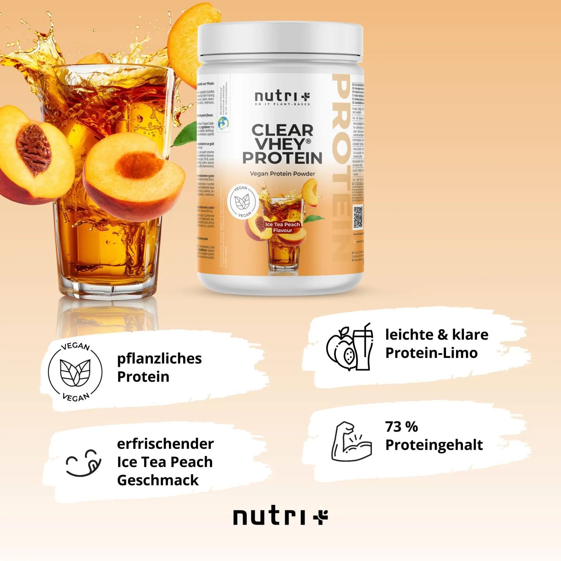 Nutri+ - Clear Whey Protein - 400 g