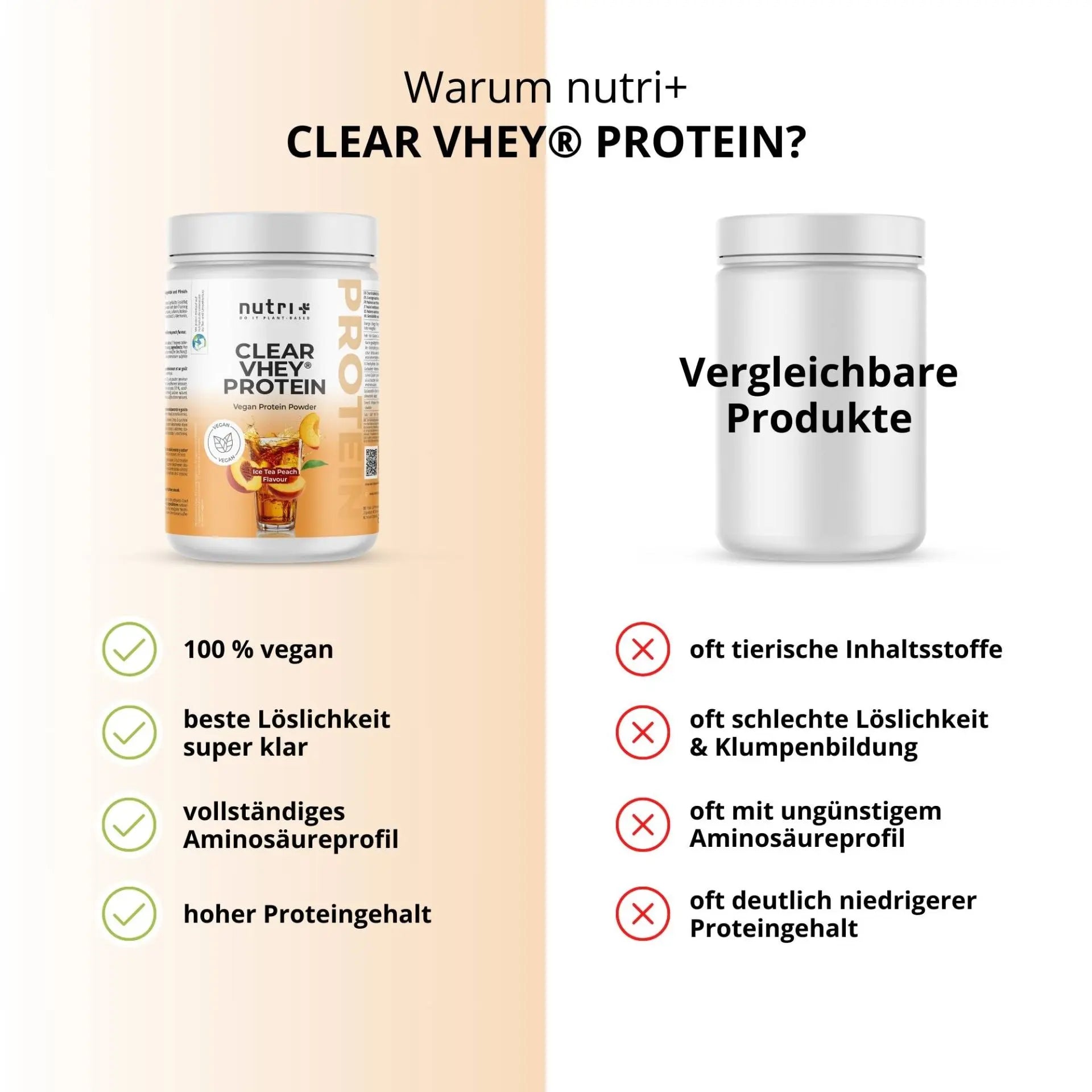 Nutri+ - Clear Whey Protein - 400 g