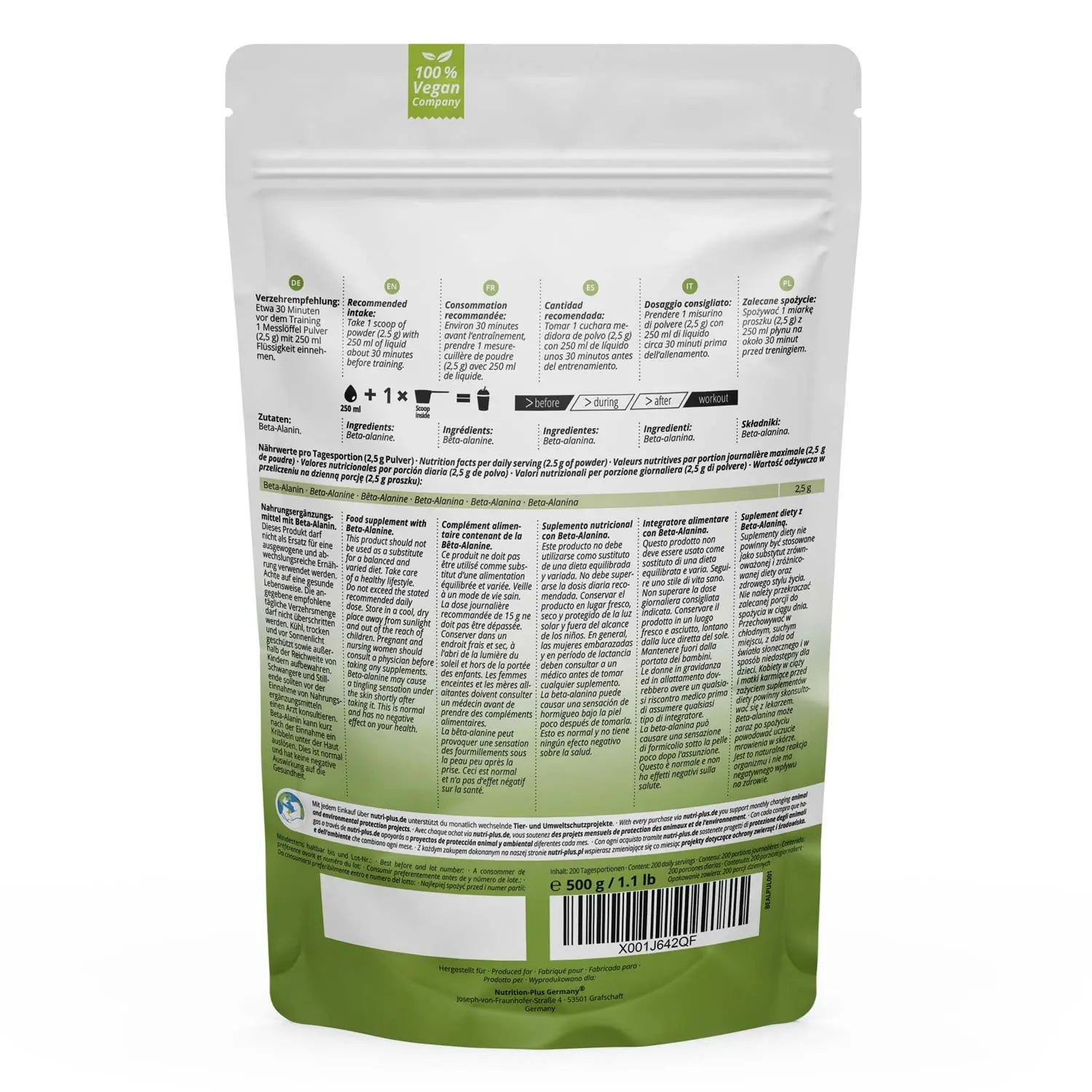 Nutri+ - Alanin
