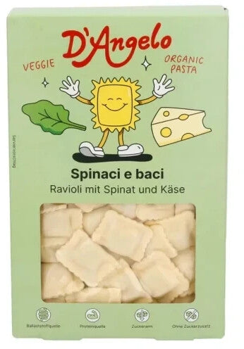 D´Angelo Tortellini/Ravioli vegetarisch 250g (Karton mit 10 Stück)