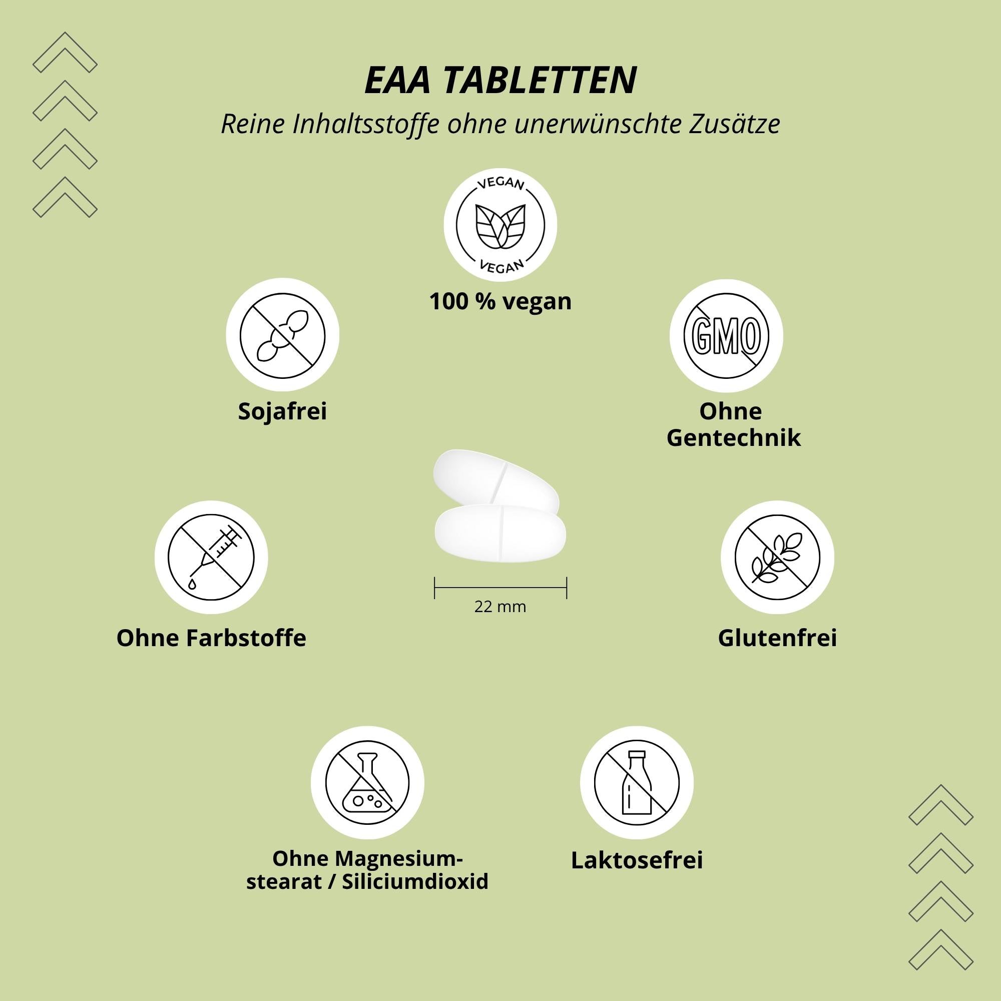Nutri+ - EAA Tabletten - 300 Tabletten