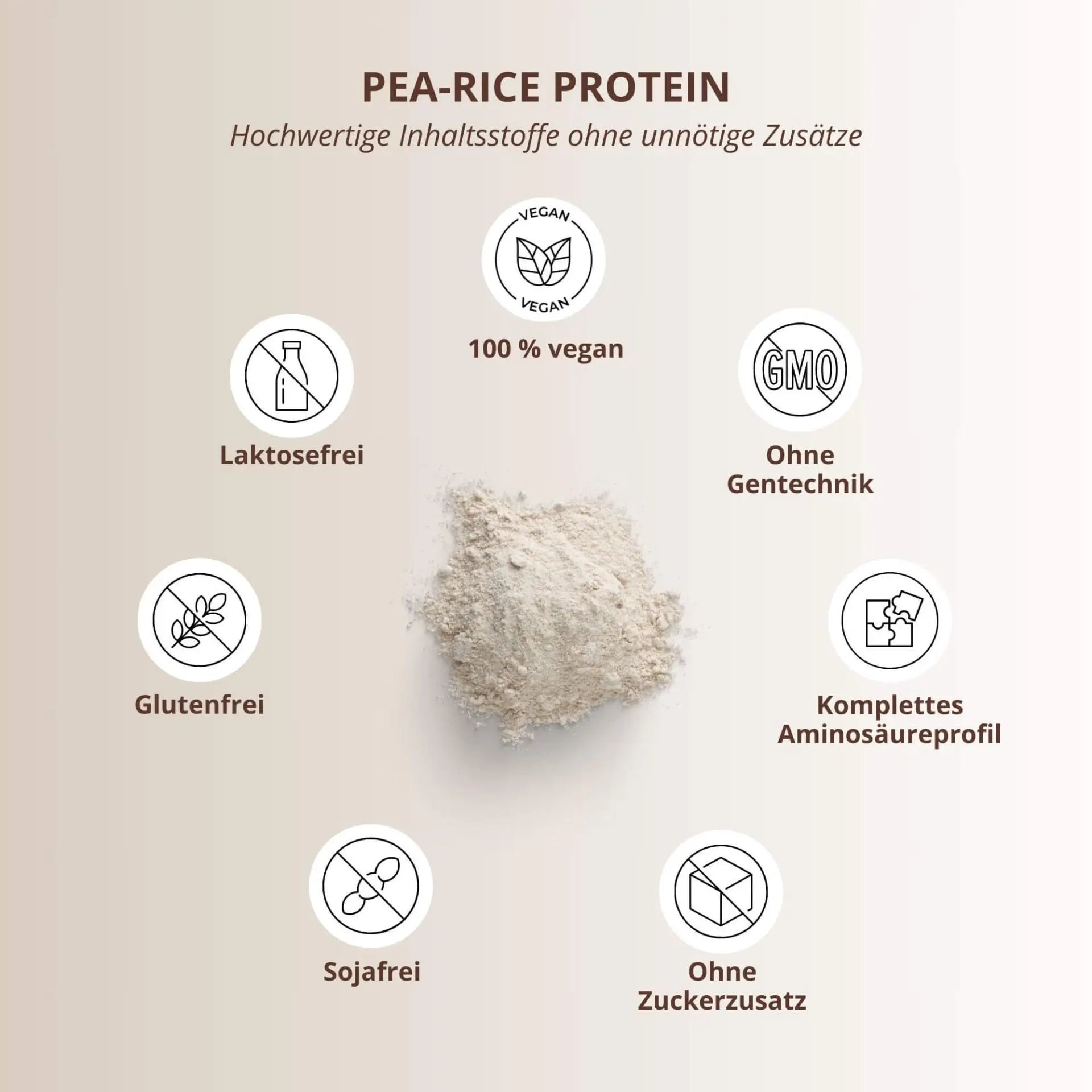 Nutri+ - Pea Rice Protein - 1000g