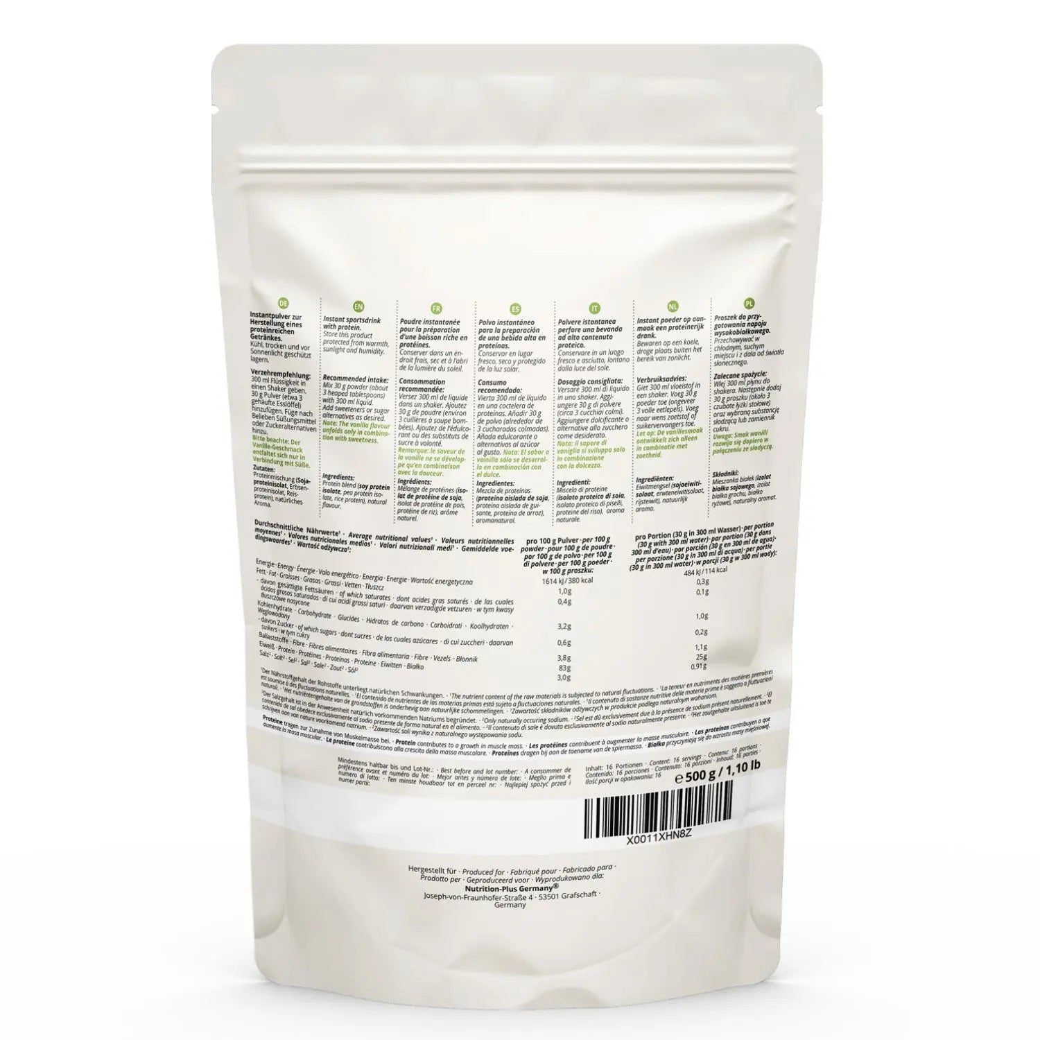 Nutri+ - Vegan Nature's Protein - 500g
