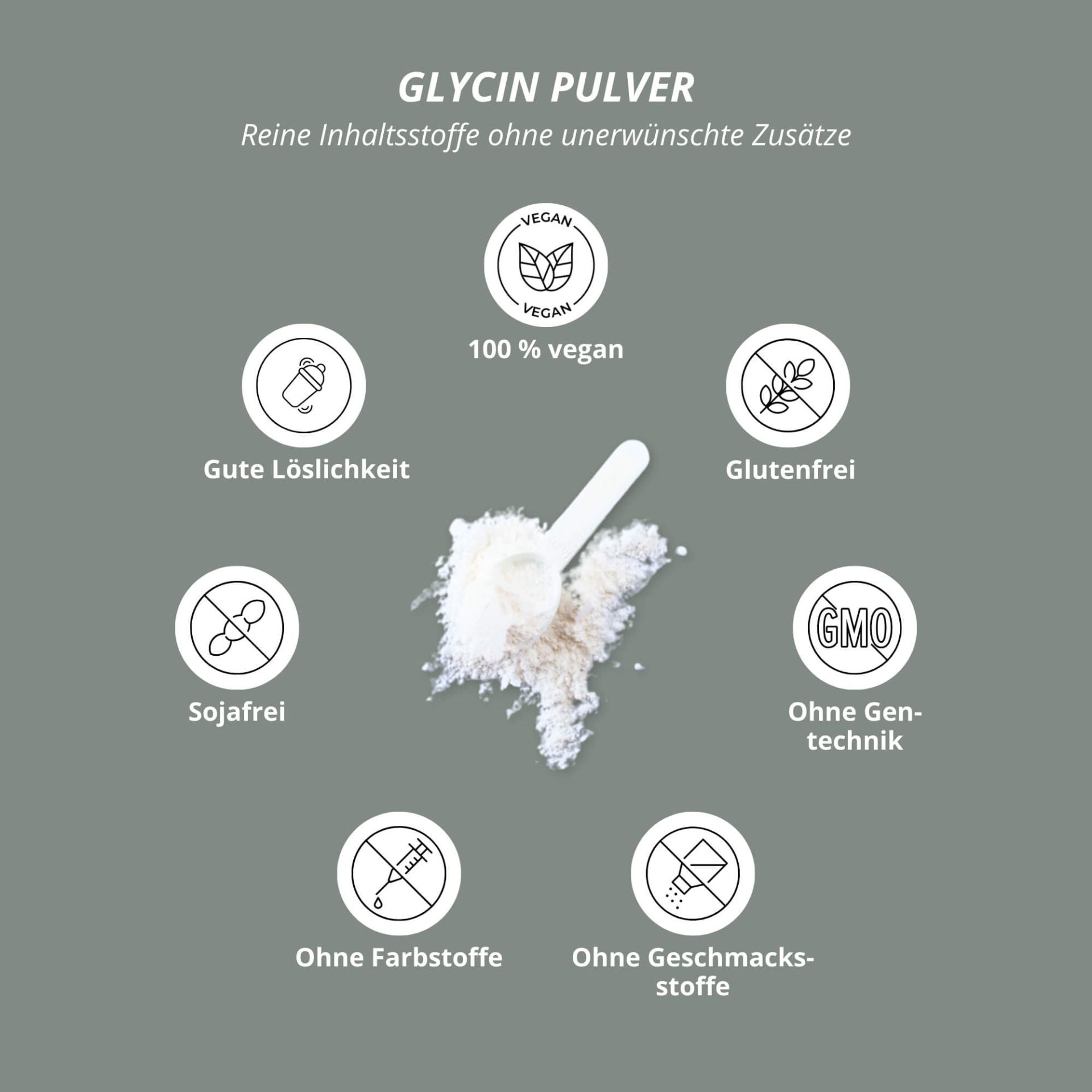 Nutri+ - Glycin Pulver