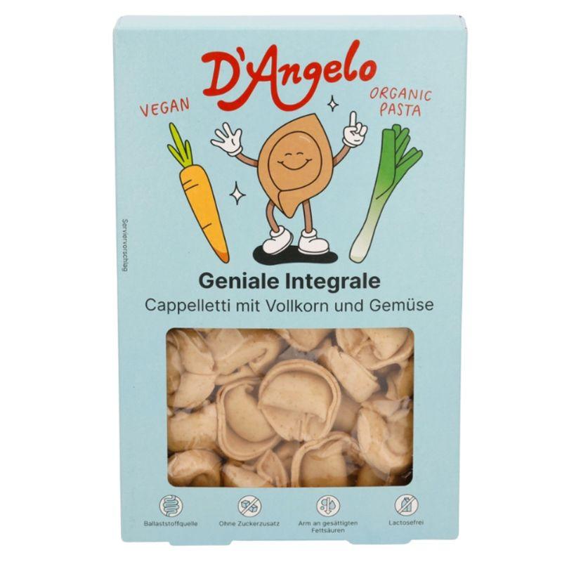 D´Angelo Tortellini/Ravioli vegan 250g (Karton mit 10 Stück)