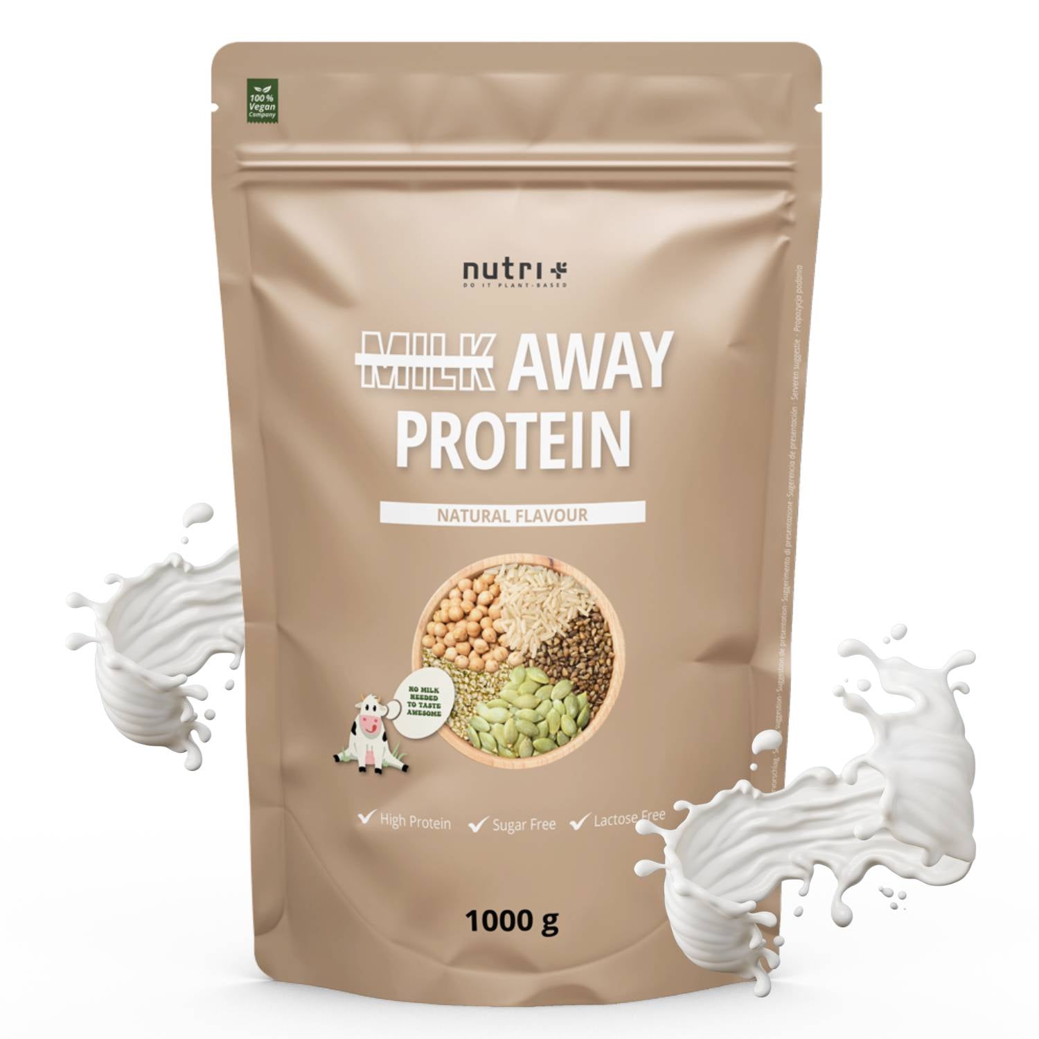 Nutri+ - Milk Away Protein - 1000 g