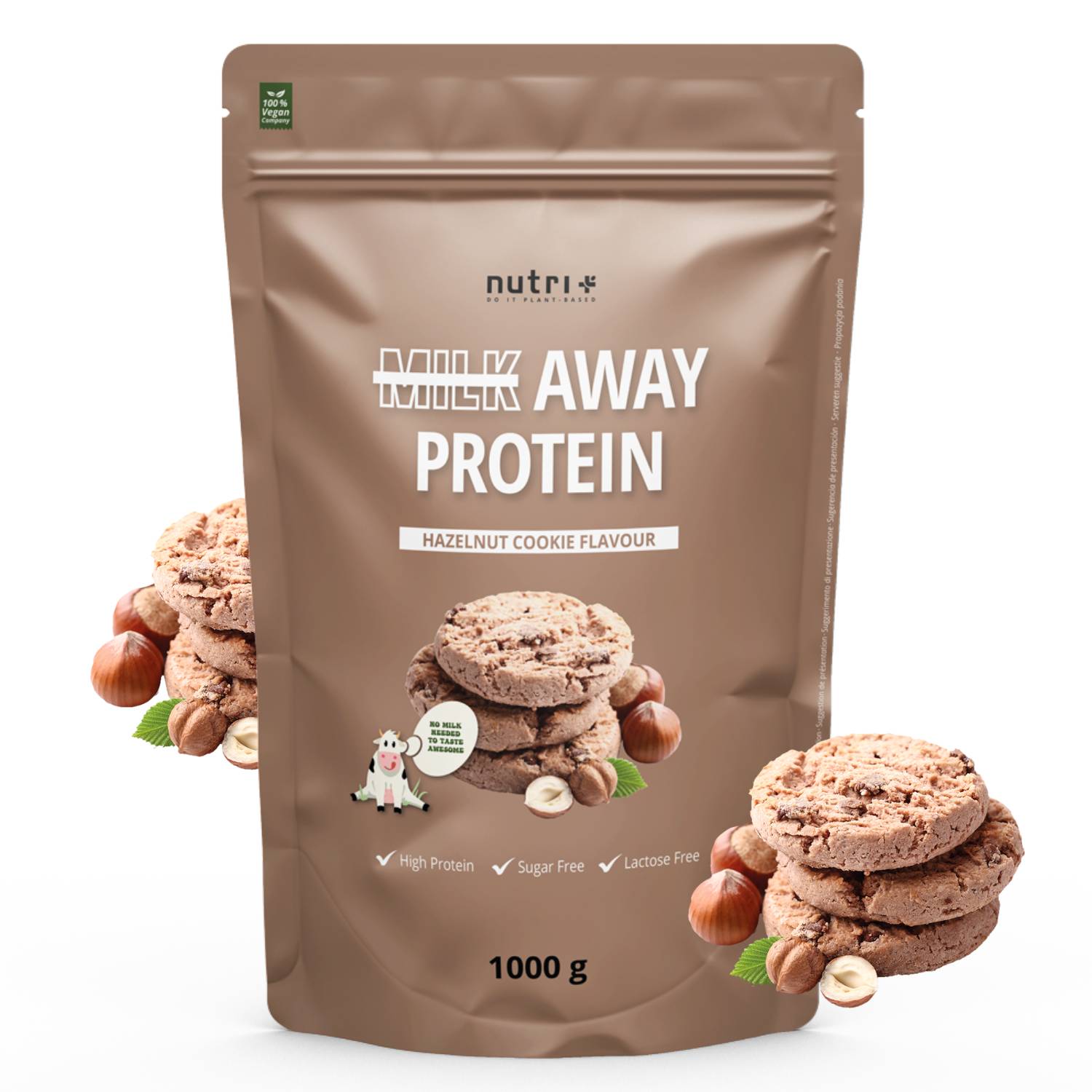 Nutri+ - Milk Away Protein - 1000 g