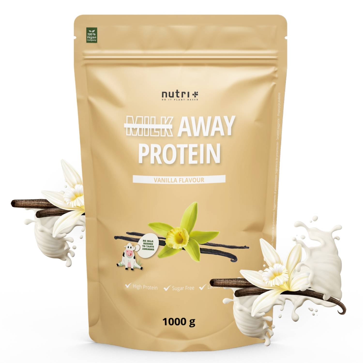 Nutri+ - Milk Away Protein - 1000 g