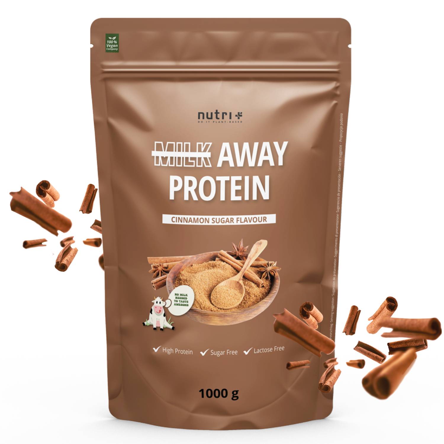 Nutri+ - Milk Away Protein - 1000 g