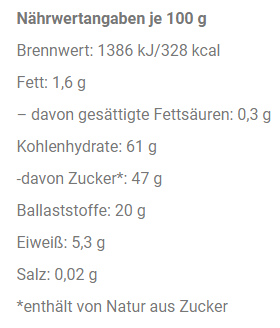 Nutripur gefriergetrocknete Multi Vital 25 g (12 Stück)