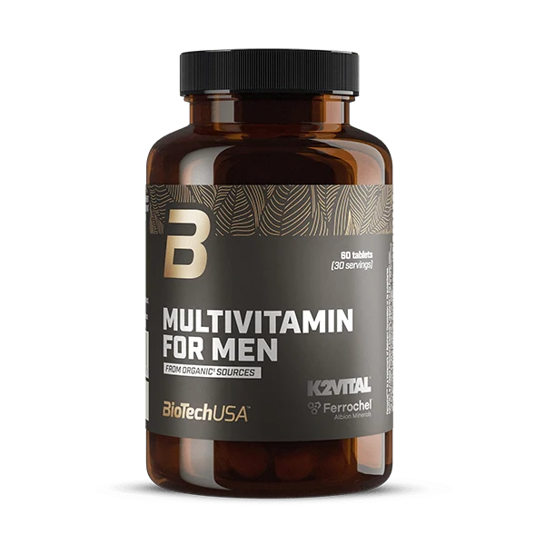 BioTechUSA Multivitamin for Men from organic sources 60 tbl