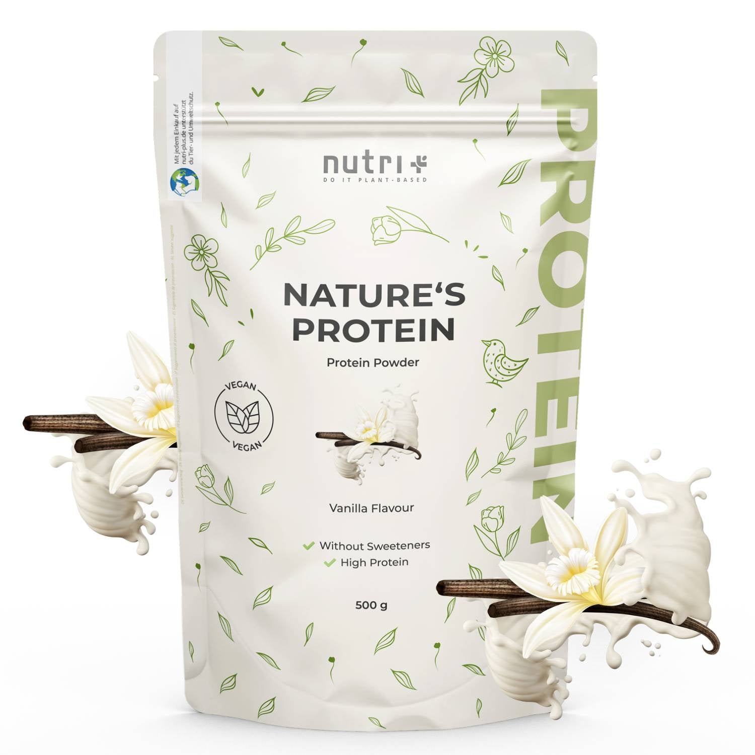 Nutri+ - Vegan Nature's Protein - 500g