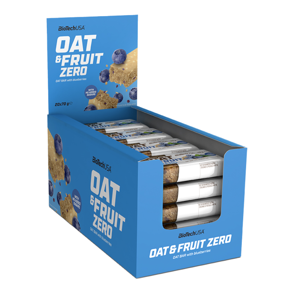 BioTechUSA Oat and Fruits 70g (Karton mit 20 Stück)