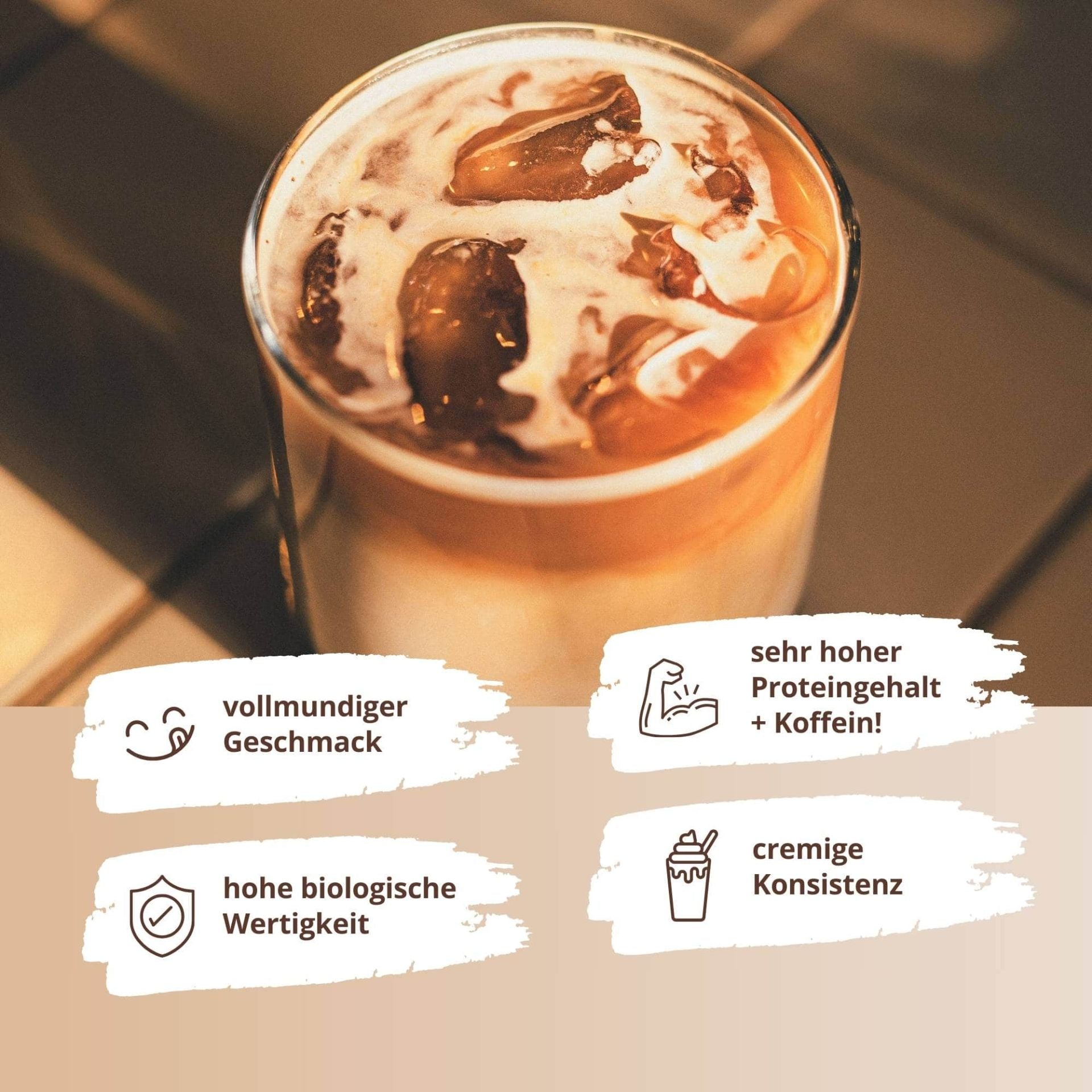 Nutri+ - VHEY®presso - Protein Iced Coffee Chocolate-Brownie - 800g