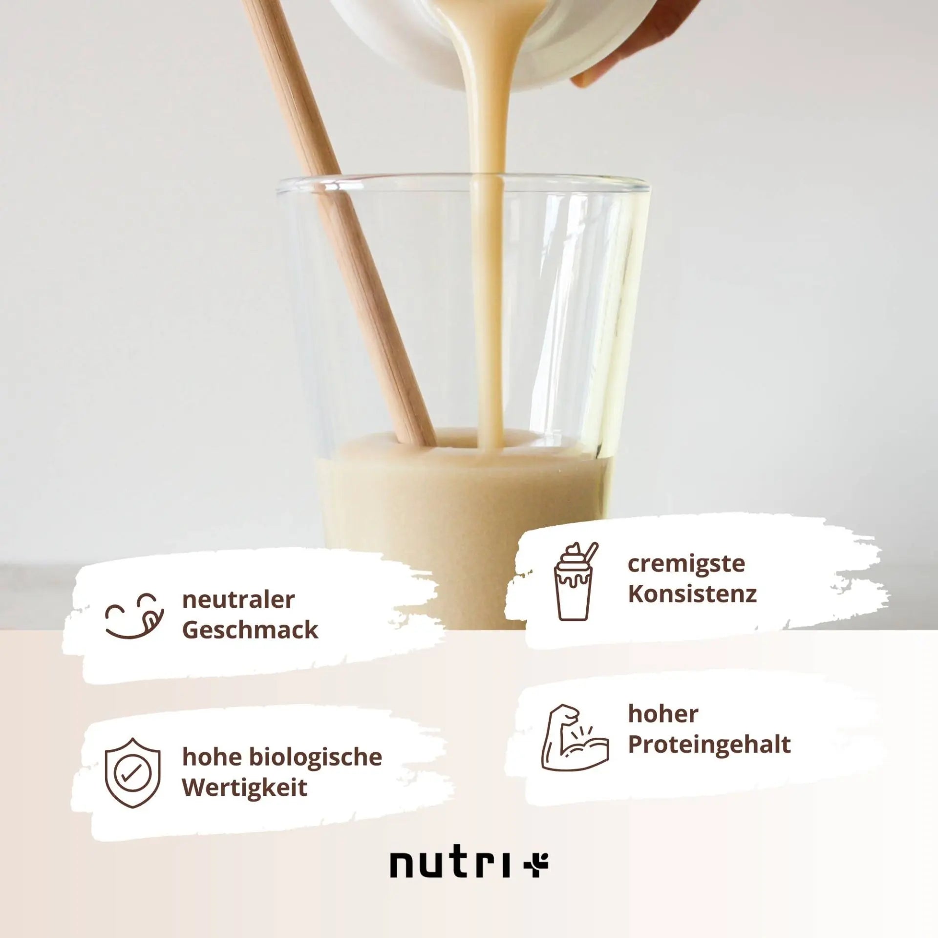 Nutri+ - Vegan 3K Proteinpulver - 1000 g