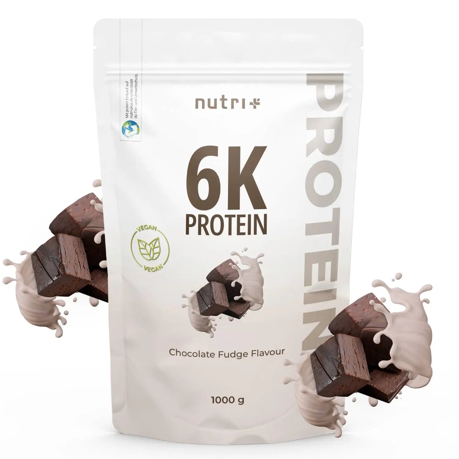 Nutri+ - Vegan 6K Proteinpulver - 1000 g