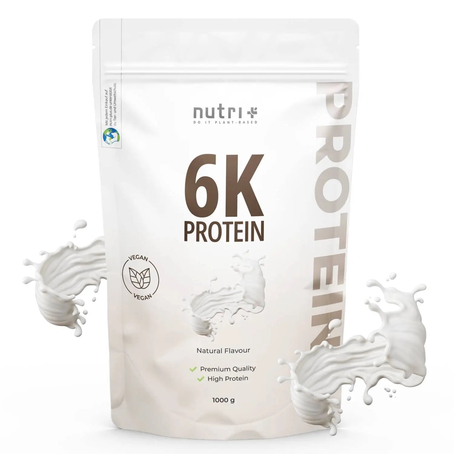 Nutri+ - Vegan 6K Proteinpulver - 1000 g