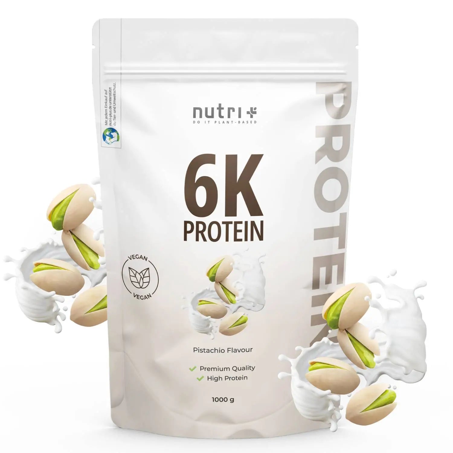 Nutri+ - Vegan 6K Proteinpulver - 1000 g