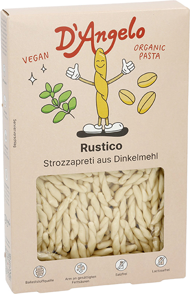 D´Angelo Tortellini/Ravioli vegan 250g (Karton mit 10 Stück)