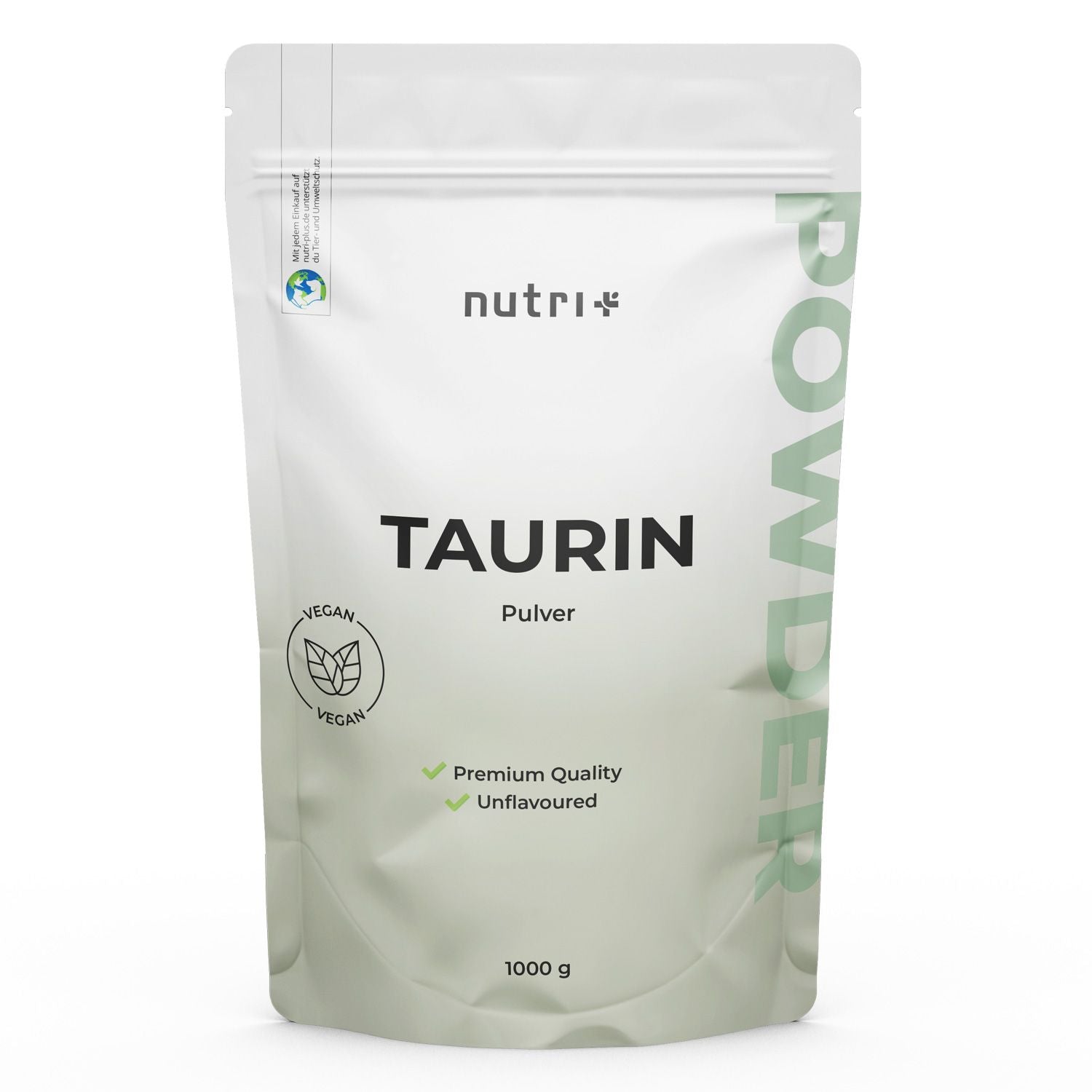 Nutri+ - Taurin Pulver - 1000g