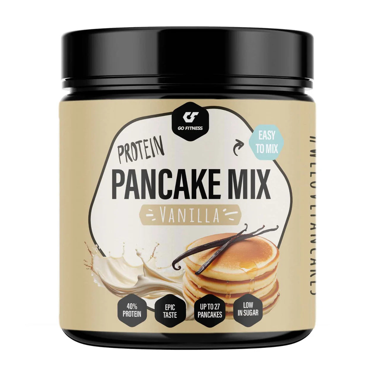 GoFitness Protein Pancake Mix – Vanille & Chocolate
