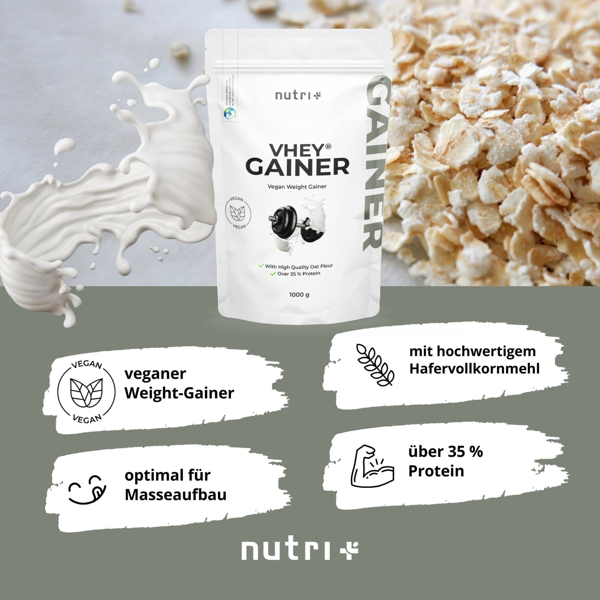 Nutri+ - VHEY® Gainer - 1000g